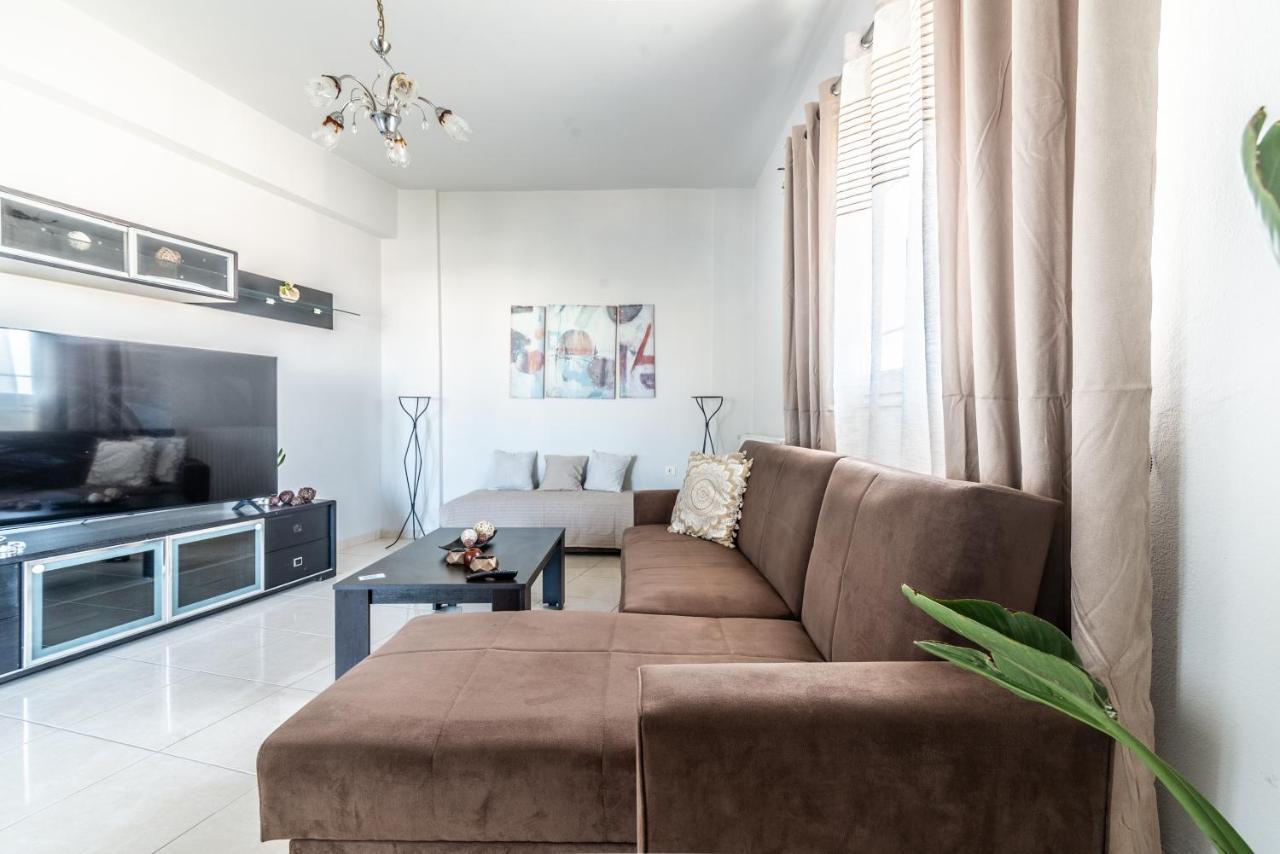 Spacious House With Seaview Ираклион Экстерьер фото