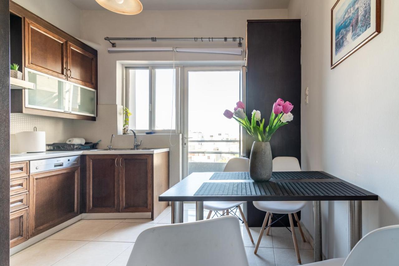 Spacious House With Seaview Ираклион Экстерьер фото